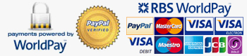 Worldpay and card logos