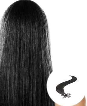 stick hair #1 jet black