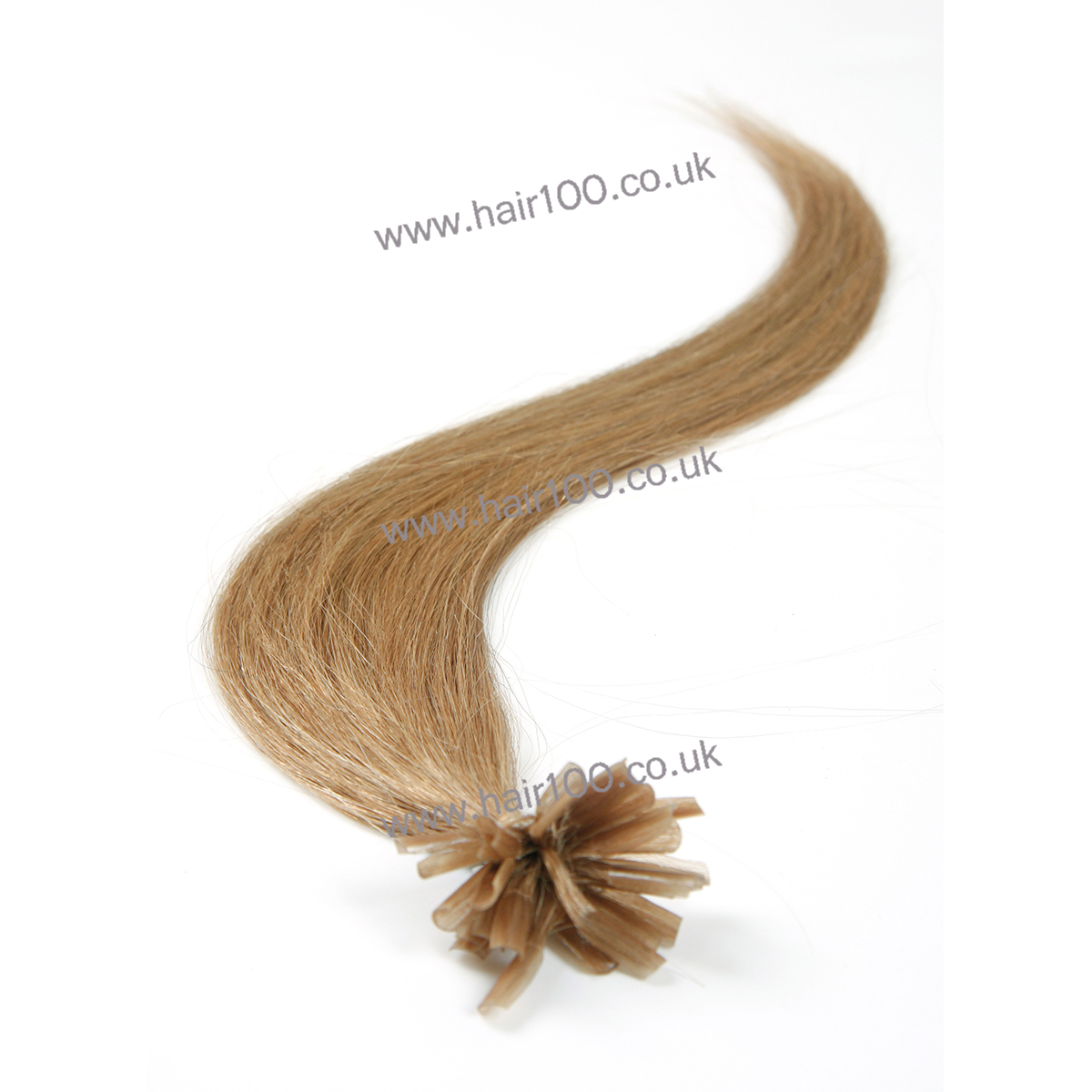 Hair Extensions Light Golden Brown Nail Tip From Hair100