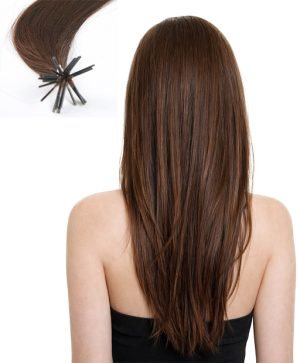 stick hair #4 chocolate brown