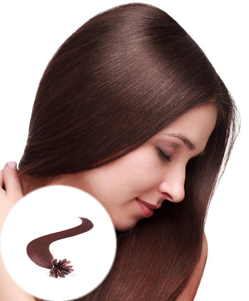 pre bonded hair extensions dark wine