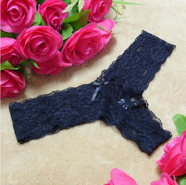 V Lace Knickers ST7533 Hair100