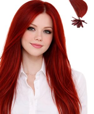 stick tip hair #red