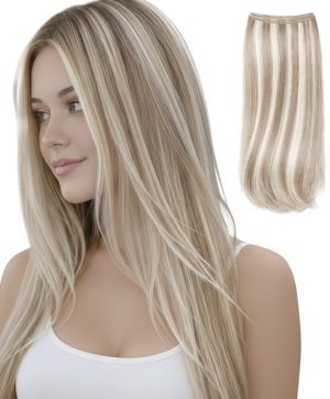 Human Hair Weaves --- #18/613 Ash Blonde/Bleach Blonde