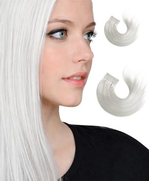 Human Hair Weaves - #SG Silver/Grey