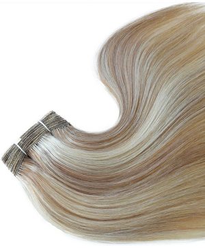 Human Hair Weaves --- #8/613 Light Brown/Bleach Blonde