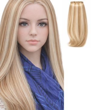 Human Hair Weaves --- #8/613 Light Brown/Bleach Blonde