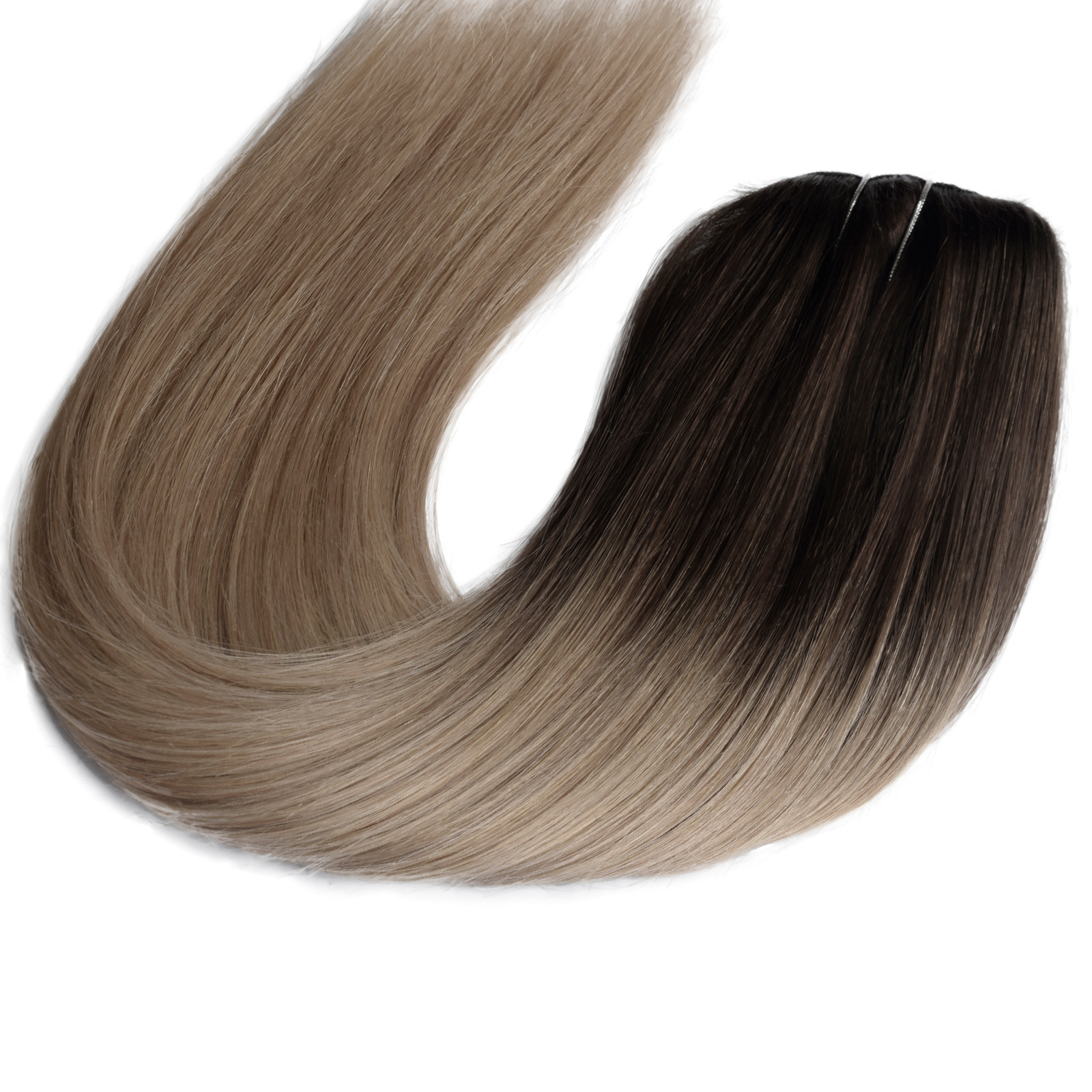Clip in Hair Extensions Ombre 2 to 18 is available from hair100!