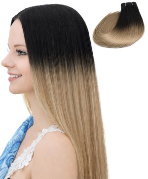 clip hair ombre 1b to 8