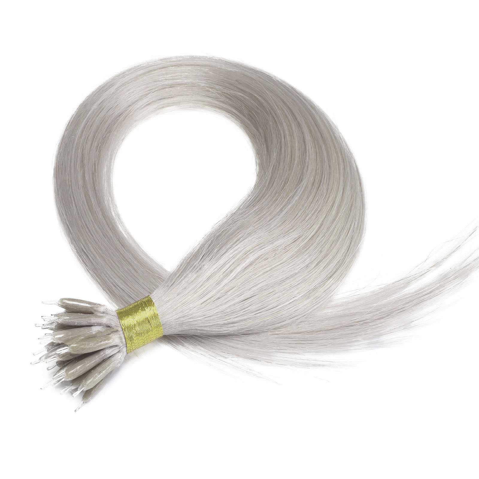 Nano hair extension #Silver Grey
