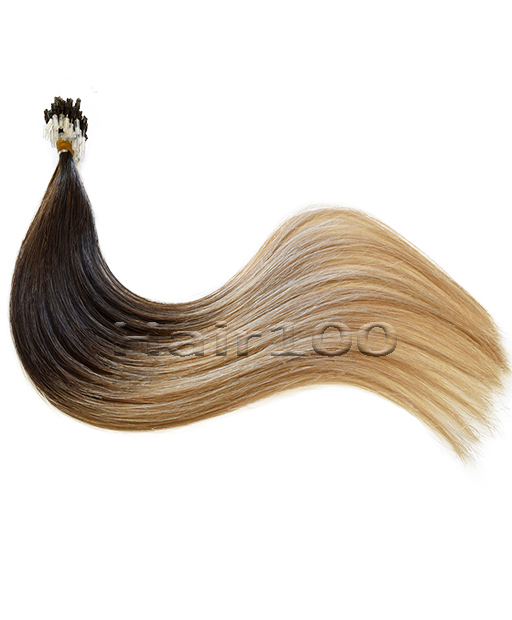 micro loop hair extensions ombre colour